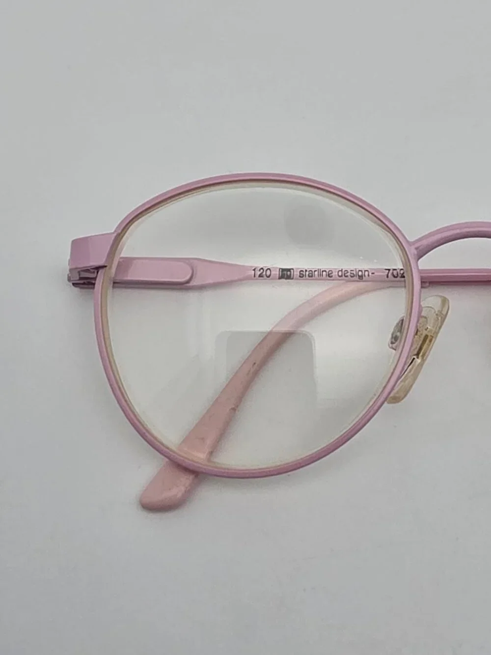 Starline Design 702P Col. 5166 Pink Kids Eyeglasses Frame w Flexhinge Italy 45mm